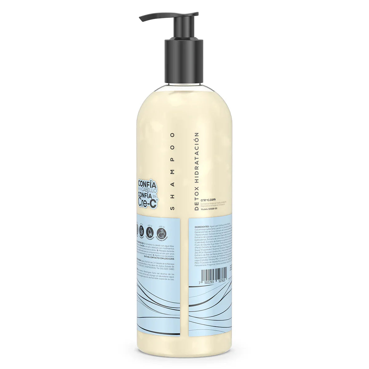 Shampoo Cre-C® Detox Hidratación 1 L