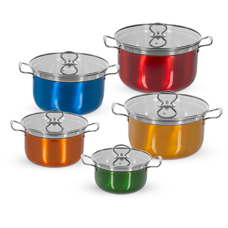 Batería de cocina Rainbow Pot