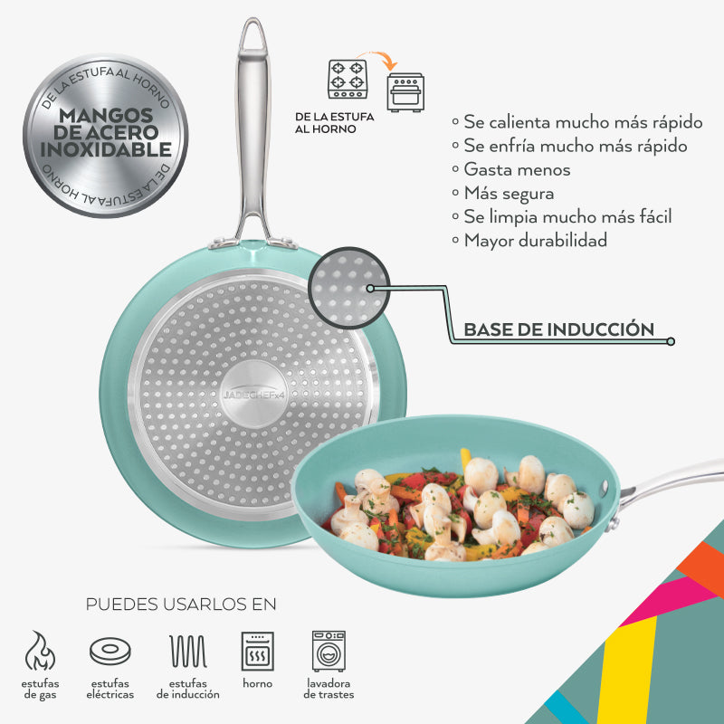 Paquete de cocina Jade Cook 16 pz