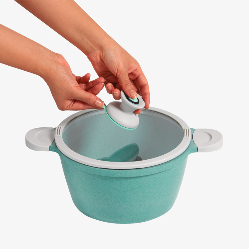 Batería de cocina Jade Pop 6 Piezas