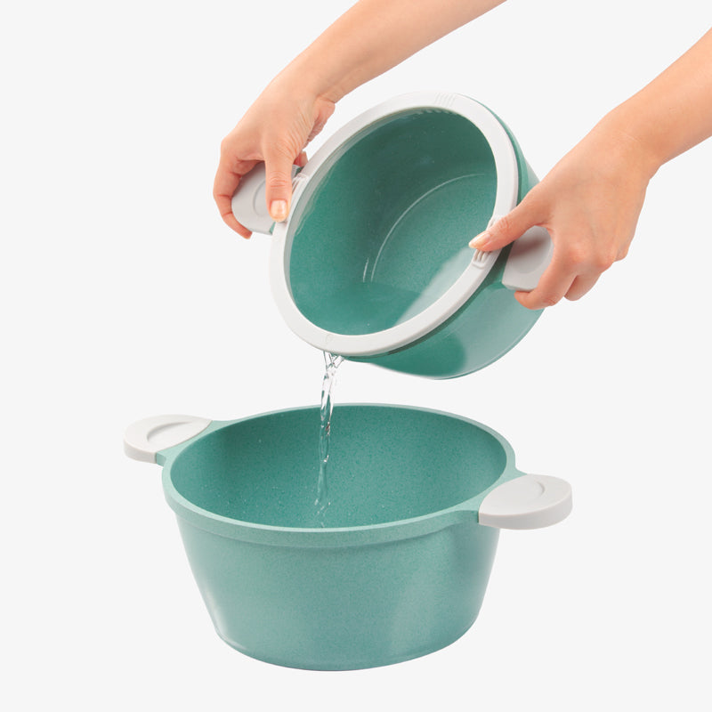 Batería de cocina Jade Pop 6 Piezas